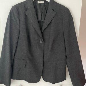 Akris Punto Gray Wool Blazer